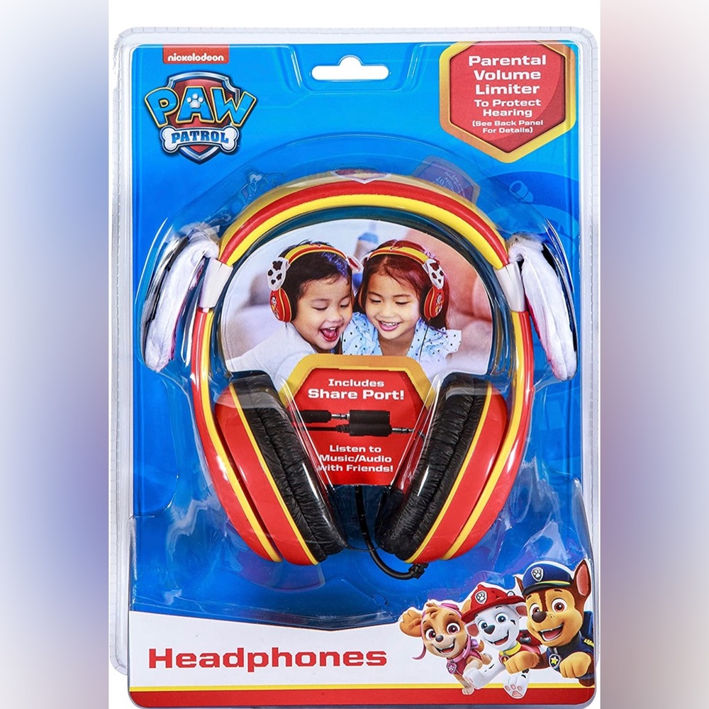 NIB Paw Patrol Marshall Headphones